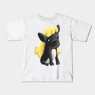 Dog in a wig Kids T-Shirt